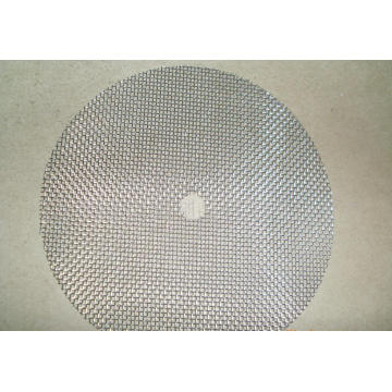 Disco de filtro de aço inoxidável sinterizado de camada única